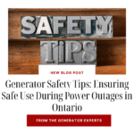 Generator Safety Tips